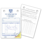 601 Shoe Register Forms Small Classic 4 x 6"