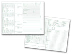 602 Optometry Vision Analysis Record 10 x 7 3/4"