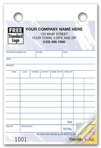 609T Multi Purpose Register Forms Colors Design Small Format 4 x 6"