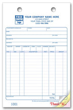 612 Building Materials Register Forms Classic Large 5 1/2 x 8 1/2"