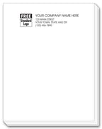 6142 Personalized Notepads Small 4 1/4 x 5 1/2"