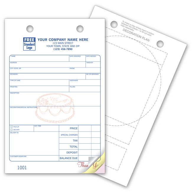 616 Bakery Register Forms Large...