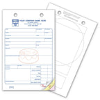 616 Bakery Register Forms Large Classic 5 1/2 x 8 1/2"