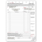 6225 Bills of Lading Large Carbonless 8 1/2 x 11"