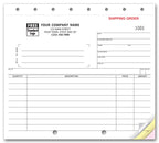 6450 Shipping Orders 8 1/2 x 7"