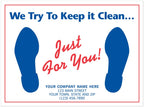 6515 Auto Floor Mat We Try To Keep it Clean... 19 x 14"