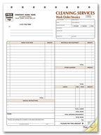 6527 Cleaning Company Contract Work Orders 8 1/2 x 11"