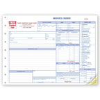 6534 HVAC Service Orders Side Stub 11 x 8 1/2"