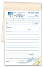 6558B Job Work Orders Booked 5 x 8"