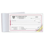691 Receipts Classic Booked Pocket Size 6 3/4 x 3 3/8"