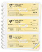 693 Cash Receipt Books Classic Design 3 To Page 6 3/4 x 8 1/2"