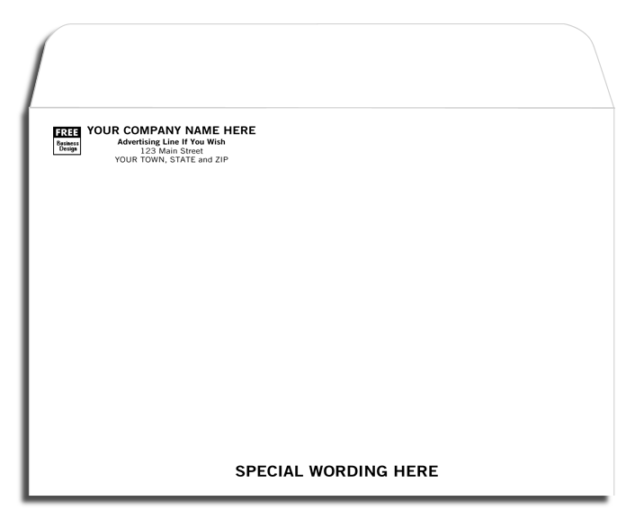 69SW Open Top Mailing Envelope...