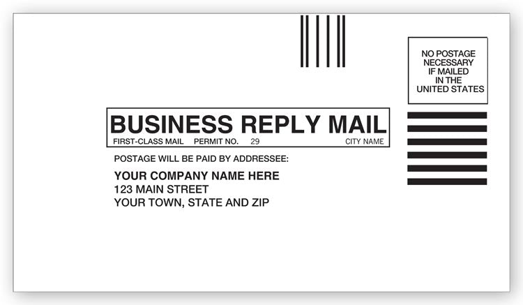 711 Small Business Reply Envelope...