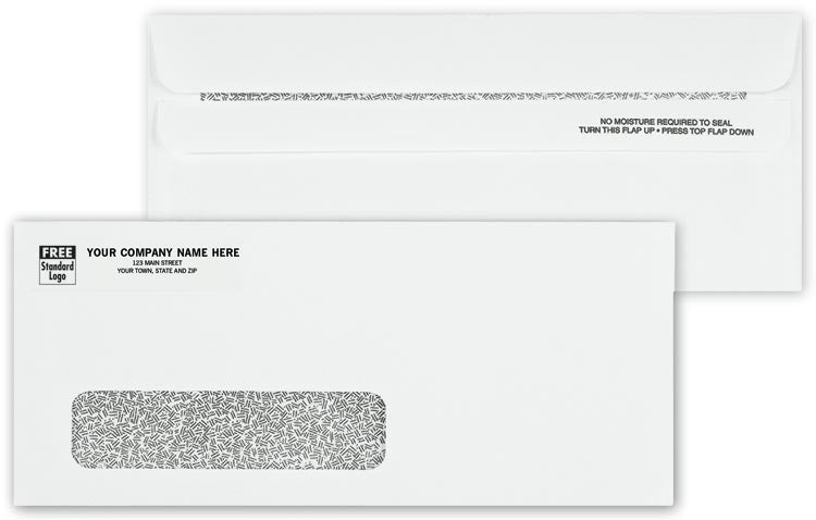 713 No.10 Envelopes Single Window...
