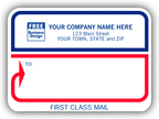 72 Padded Mailing Label First Class Mail 3 7/8 x 2 7/8"
