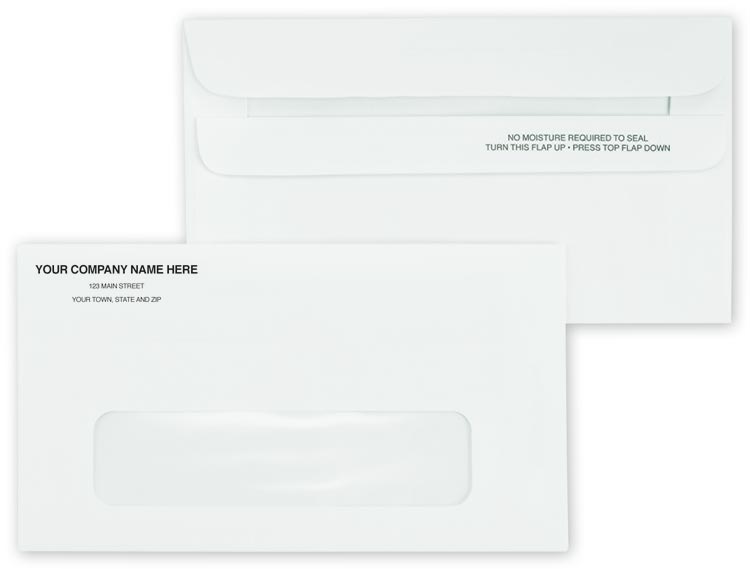 731 #6 Single Window Envelope...
