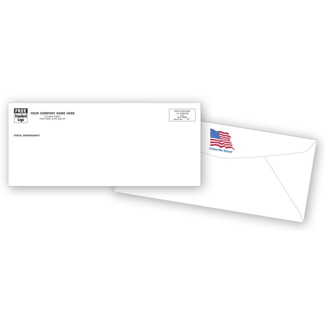 740FLG #10 Envelope Flag Design...