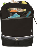 765031 Koozie Duplex Lunch Kooler 9 1/4w x 14h x 6 3/4"d