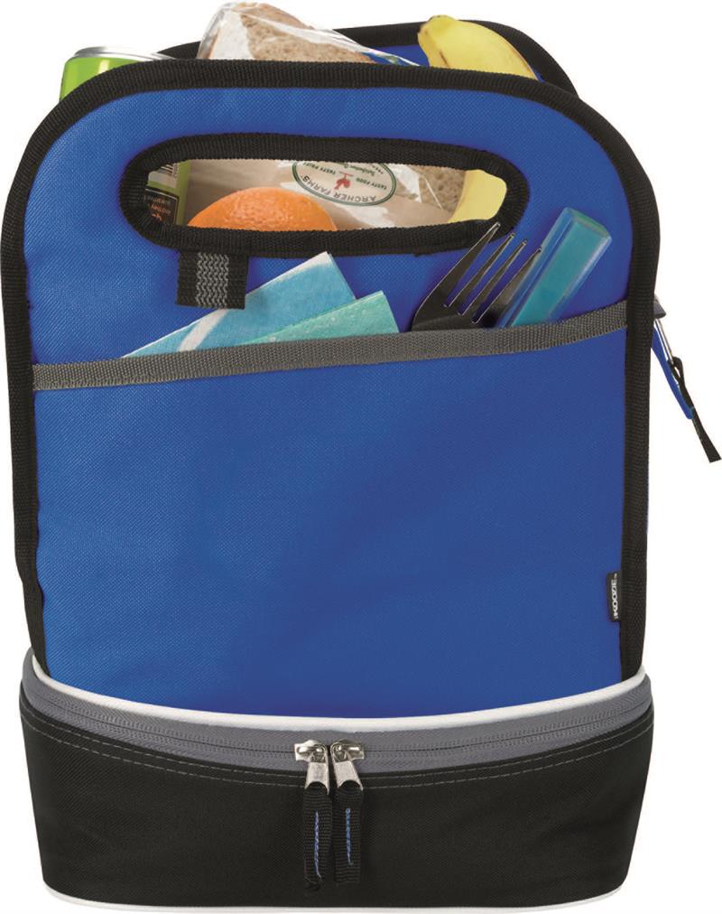 765031 Koozie Duplex Lunch Kooler 9 1/4w x 14h x 6 3/4"d