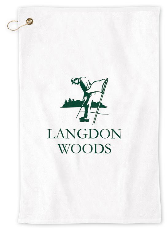 765060 White Golf Towels 16...