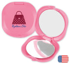 765515 Double Diva Compact Mirror 2 3/4h x 2 3/4w x 1/2"d