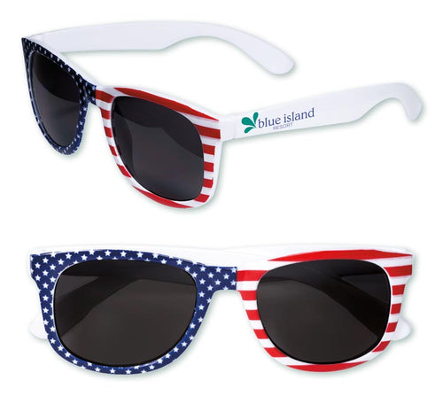 765885 Patriotic Sunglasses 5 1/2 x 2 x 1 1/2"