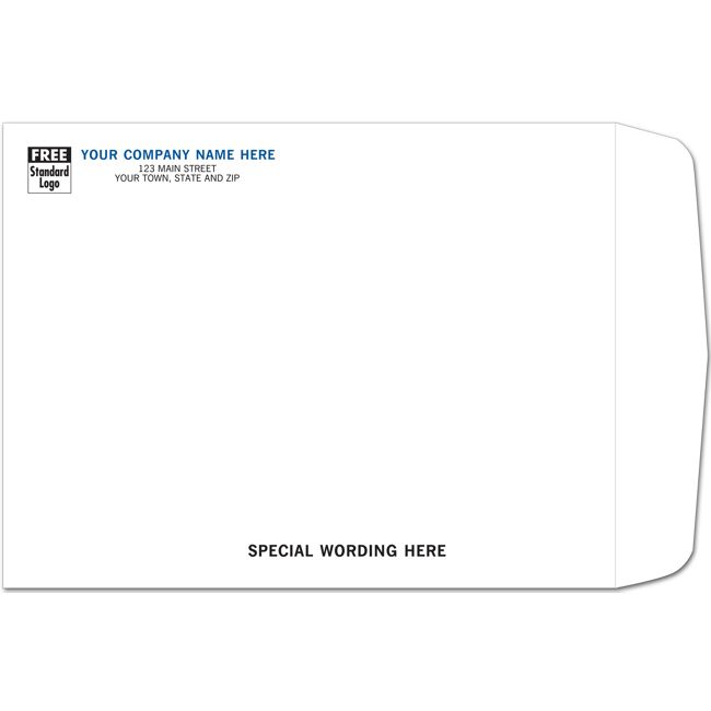 793 White Mailing Envelope 9...