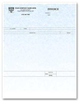 80095G Laser Invoice Parchment 8 1/2 x 11"
