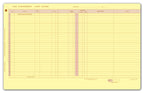 800JT Legal Trust Account Journal 17 1/2 x 11"