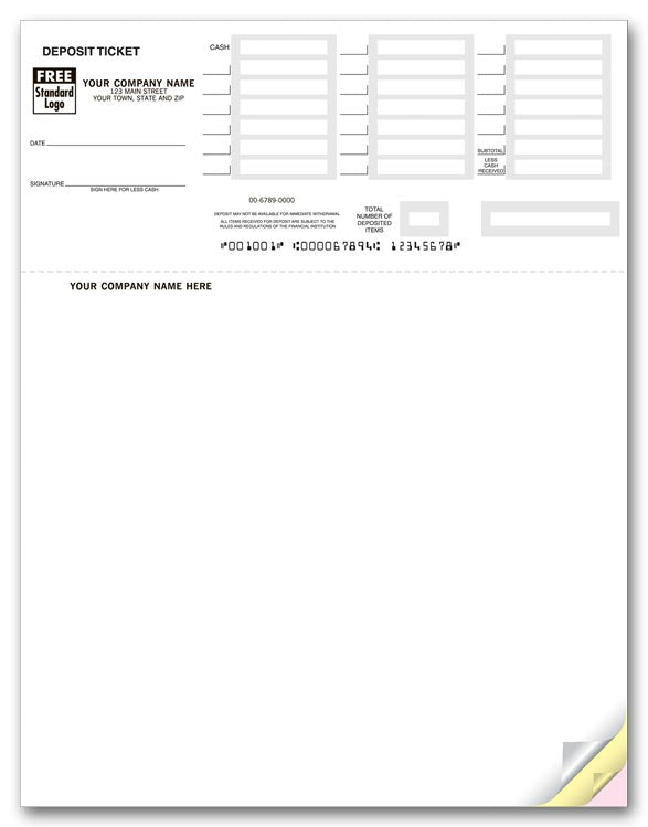 80200 Laser Deposit Tickets QuickBooks...