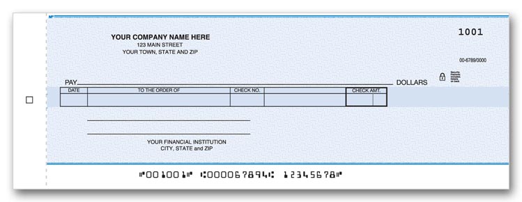 803CC Cash Disbursement Center Check...
