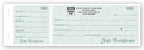 8382 Vineyard Gift Certificates Booked Sets Green Vine 6 5/8 x 3 1/8" plus 3 1/2" stub