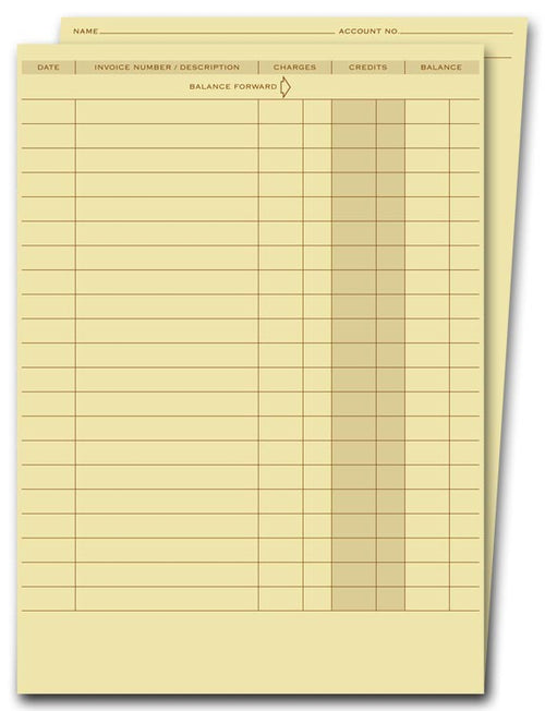 84 Ledger Folders 6 3/8 x 9 1/4"