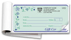 865B Spring Bouquet Book Set Gift Certificate 7 5/8 x 3 1/2"