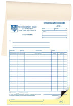 88 Classic Booked Purchase Orders Carbonless 6 3/8 x 8 1/2"