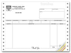 9040 Invoices Continuous Classic 8 1/2 x 7"