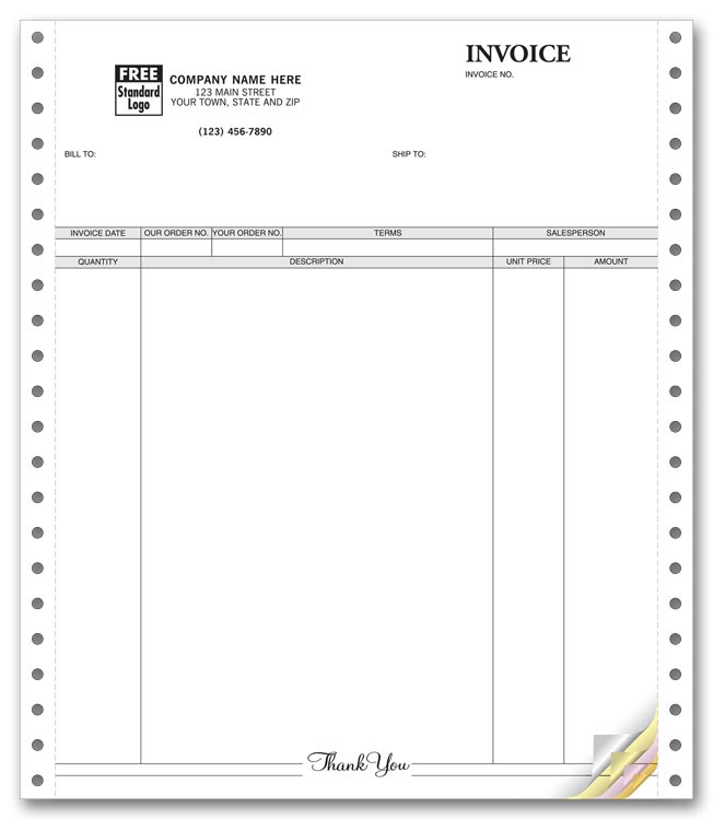 9059 Invoices Continuous Classic 8...