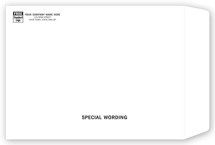 912EW White Mailing Envelope 9...