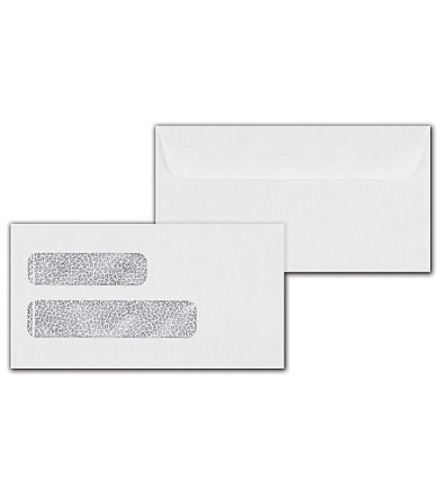 91502 Double Window Confidential Envelope...