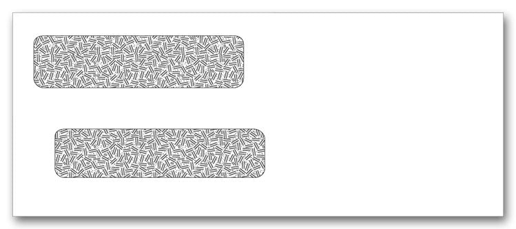 91534 Double Window Envelope 8...