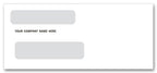91564 Double Window Confidential Envelope 8 5/8 x 3 5/8"