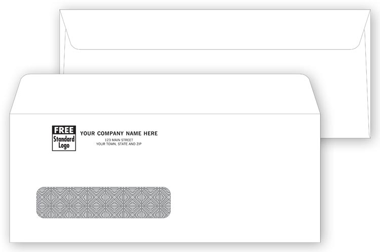 91578 Single Window Confidential Envelope...