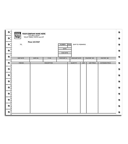 9158 Classic Continuous Multipurpose Form...