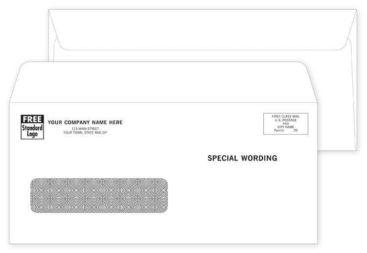 91583 Single Window Confidential Envelope...