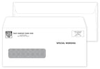 91583 Single Window Confidential Envelope 4 1/8 x 9"