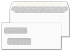 91585 Double Window Confidential Envelope 4 1/8 x 9"