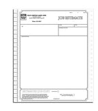 9255 Classic Continuous Job Estimate 8 1/2 x 11"