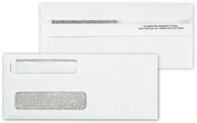 92564 Double Window Envelope Self...