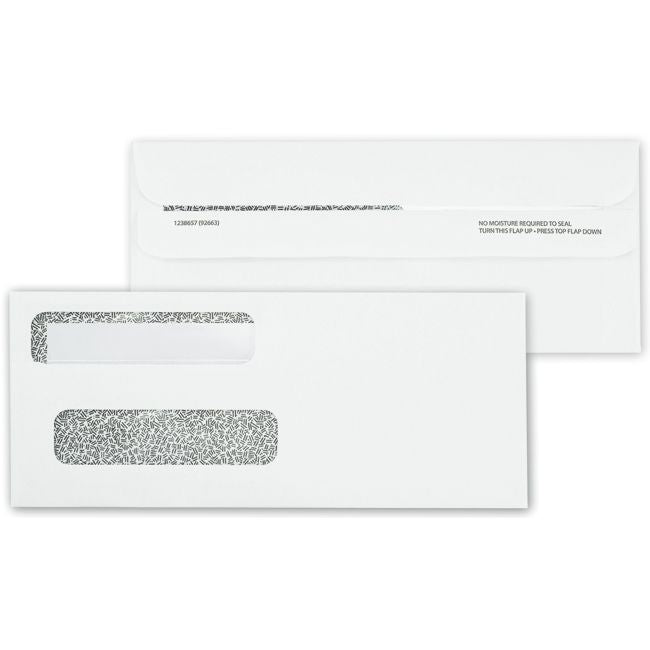 92663 Double Window Confidential Envelope...
