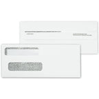 92663 Double Window Confidential Envelope Self Seal 8 5/8 x 3 5/8"